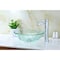 Anzzi Kolokiki Vessel Sink with Pop-Up Drain in Crystal Clear Floral S214 - alternate 2